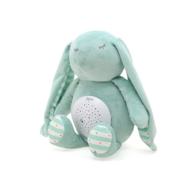 Peluche luz y sonido Conejo Menta Kiokids