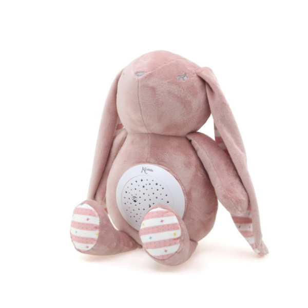 Peluche luz y sonido Conejo Rosa Kiokids