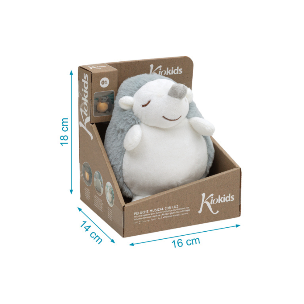 Peluche luz y sonido Erizo Kiokids - Imagen 5