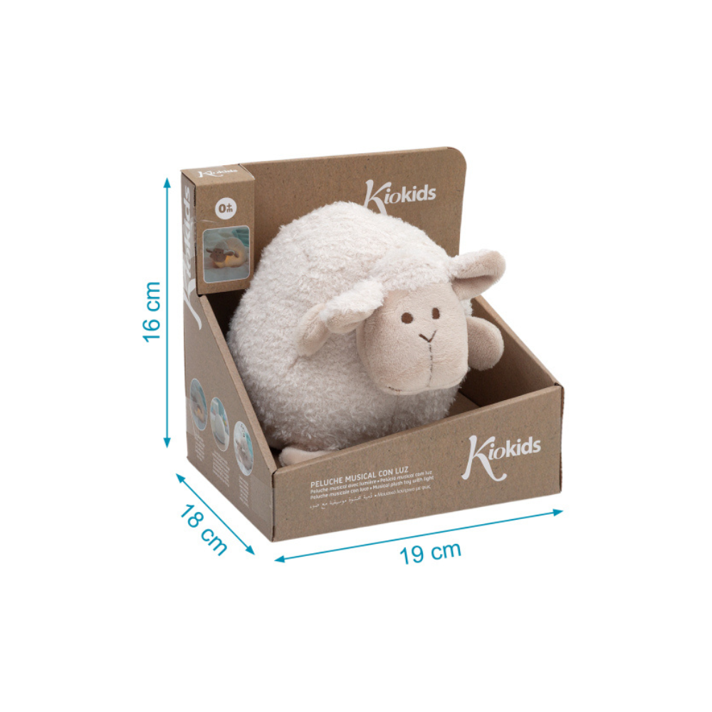 Peluche luz y sonido Oveja Kiokids - Imagen 5