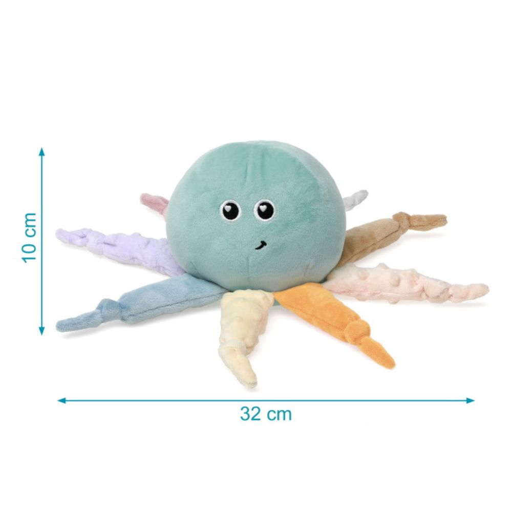 Peluche luz y sonido Pulpo Kiokids - Imagen 4