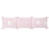 Protector Cuna Les Amis Rosa Bimbidreams