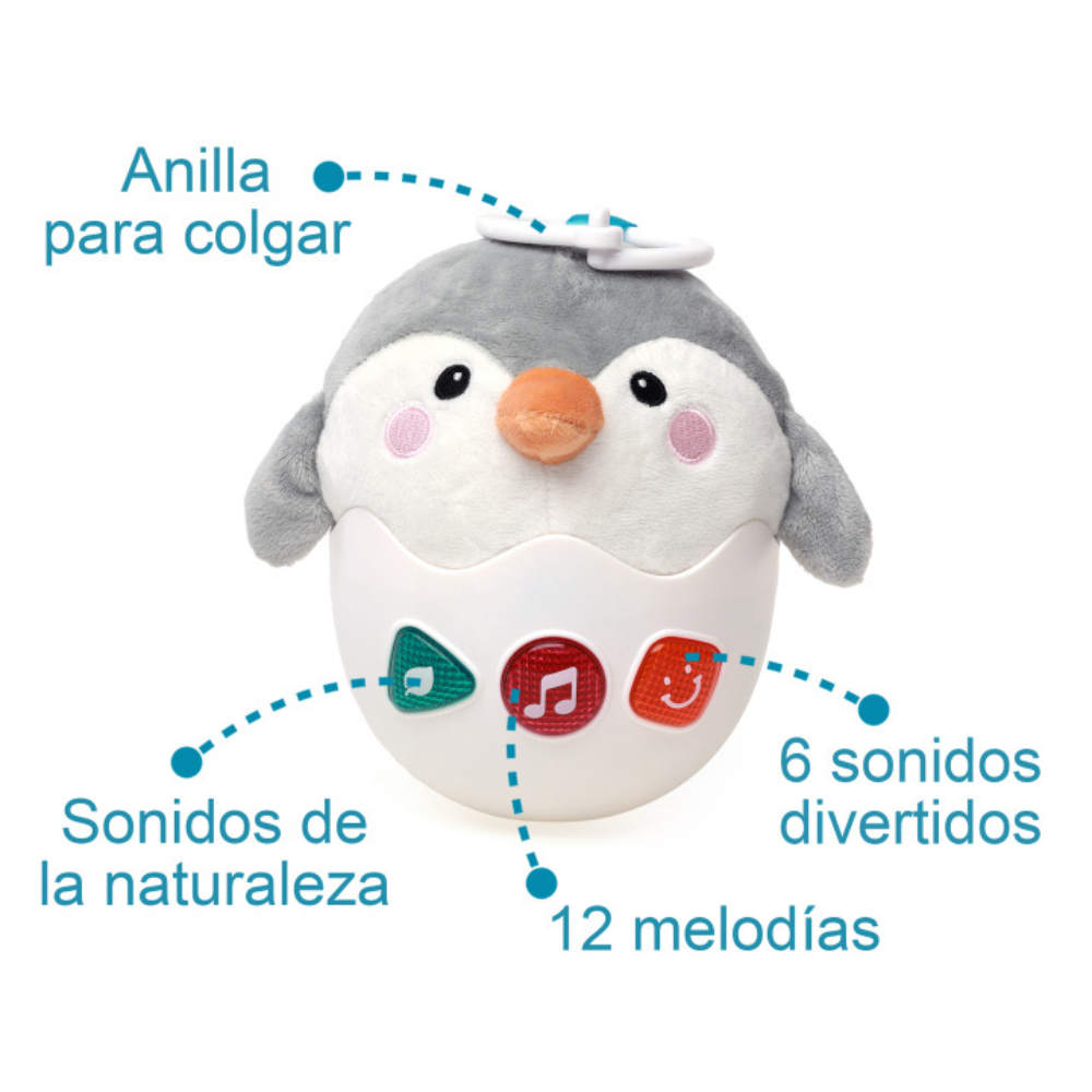 Tentetieso Pinguino Kiokids - Imagen 3